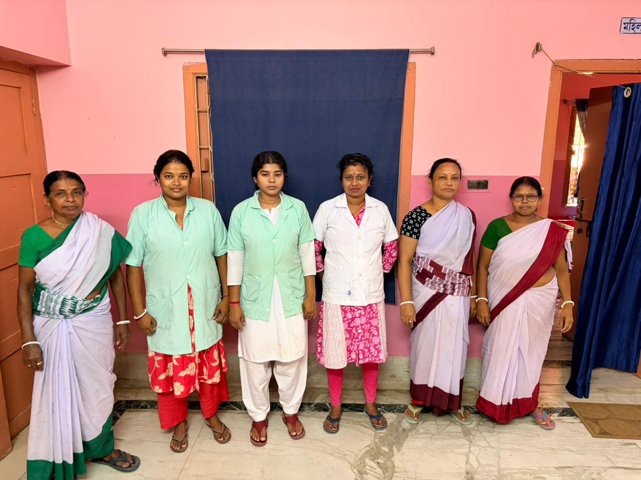 Nabadeepalok Nursing Home staff